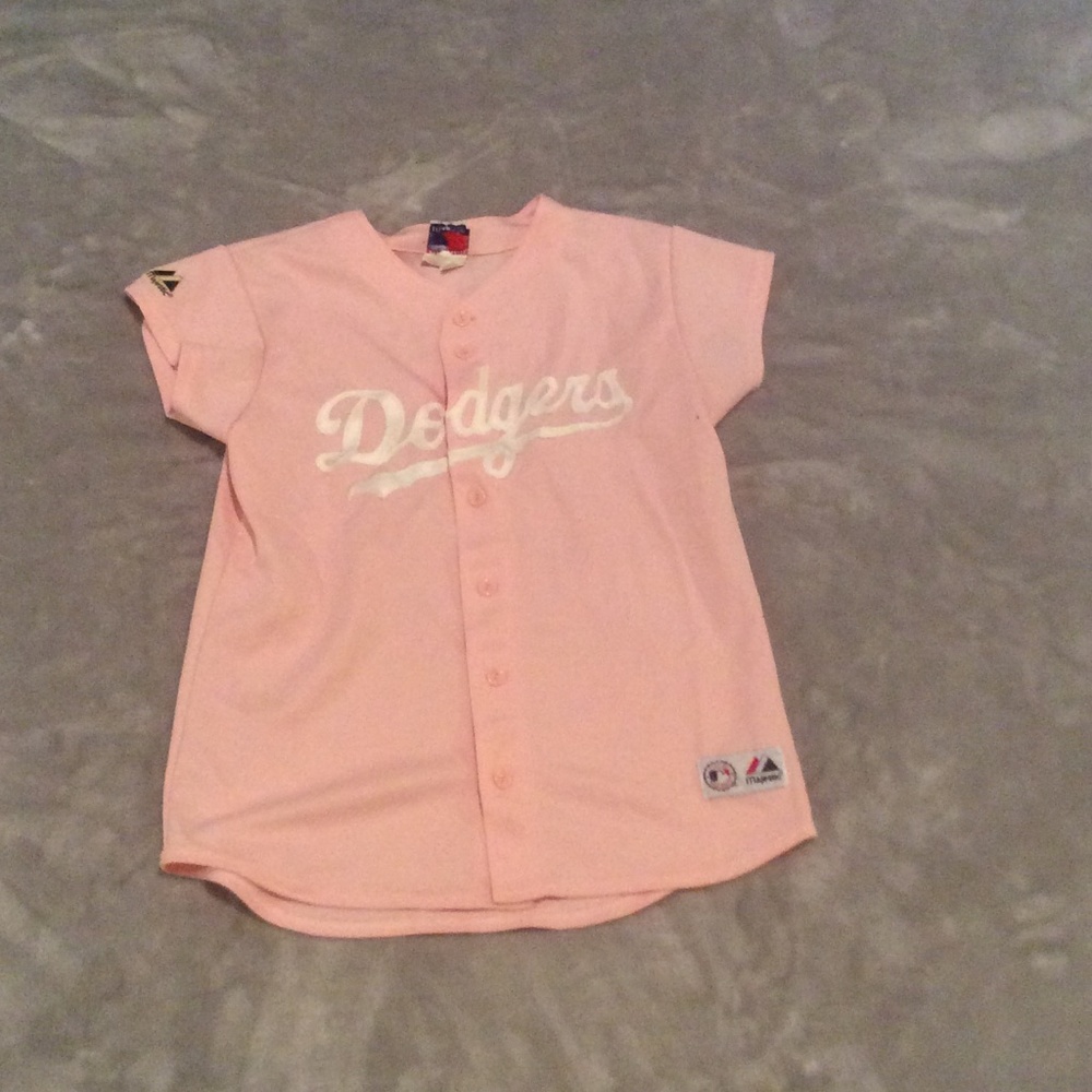Pink DODGERS  shirt size S